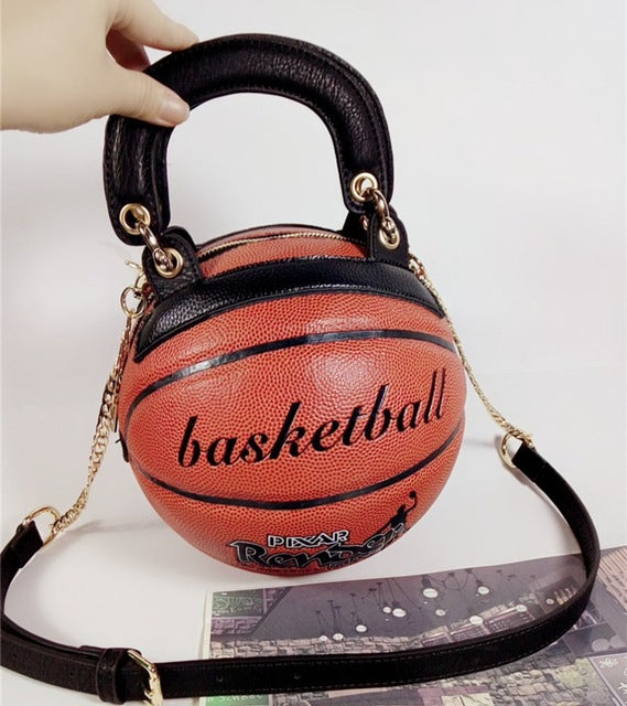 Basketball Shape Bags For Women Messenger