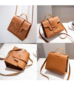 Casual Small Leather Crossbody Bags for Women